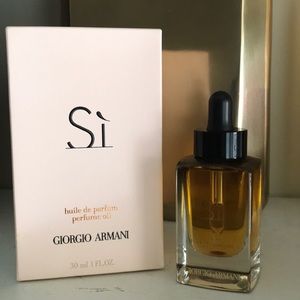 Armani Si Perfume Oil BNIB 1oz